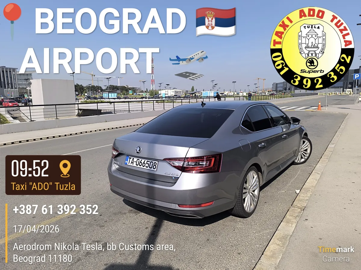 Taxi Tuzla - transfer Hrvatska